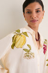 Off-White Emery Four Fruit Silk Shirt