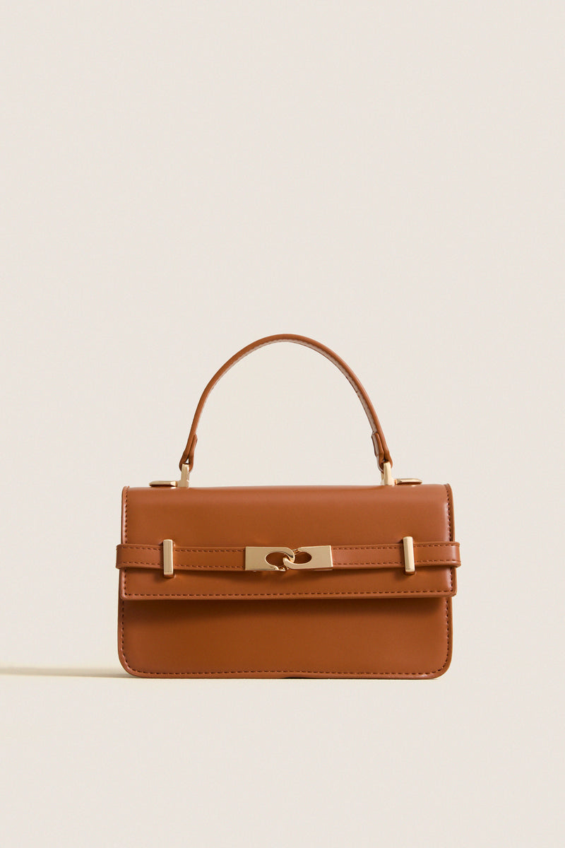 Cognac Lily Crossbody