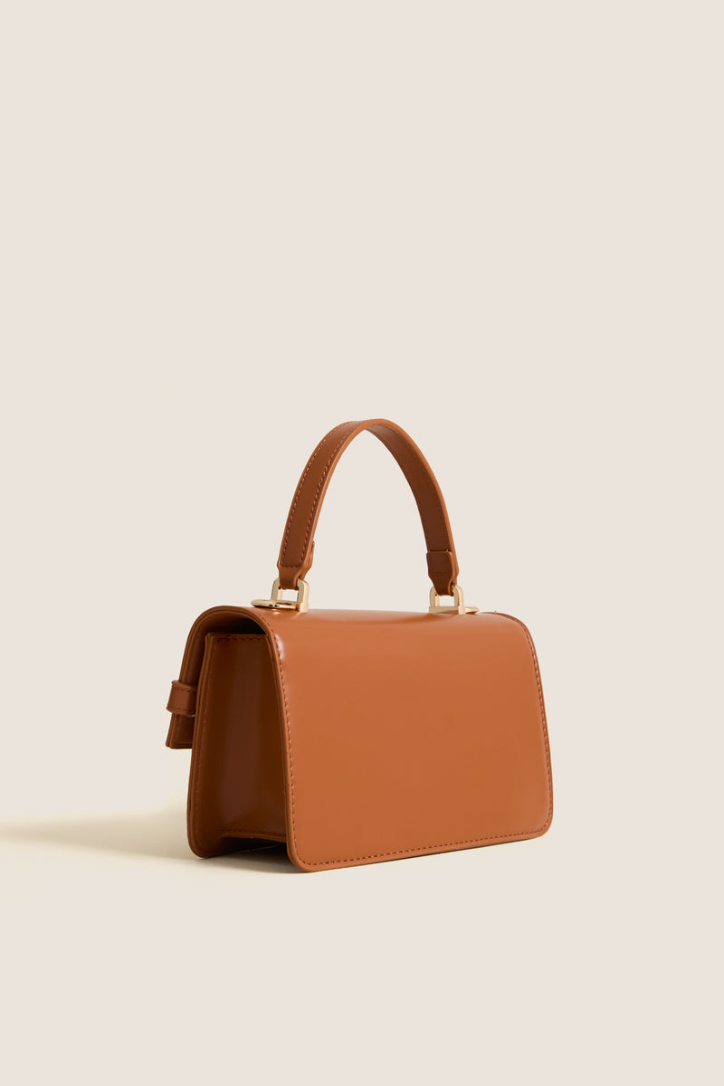 Cognac Lily Crossbody