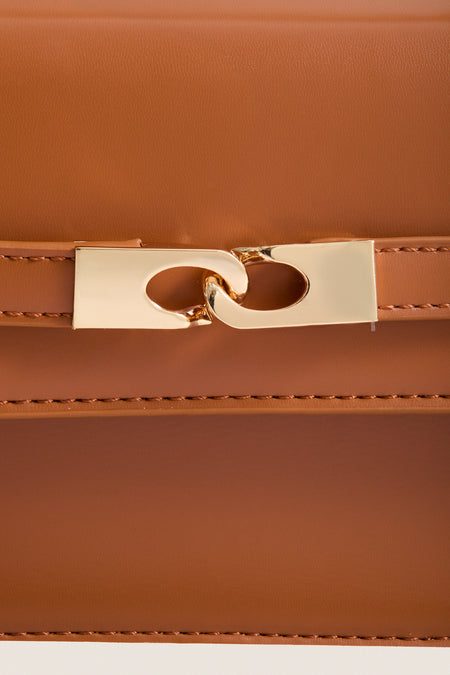 Cognac Lily Crossbody