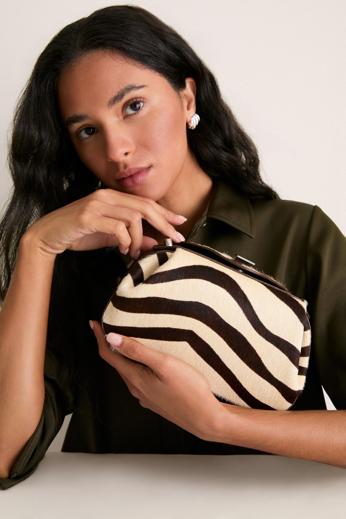 Savanna Oyster Clutch Mini