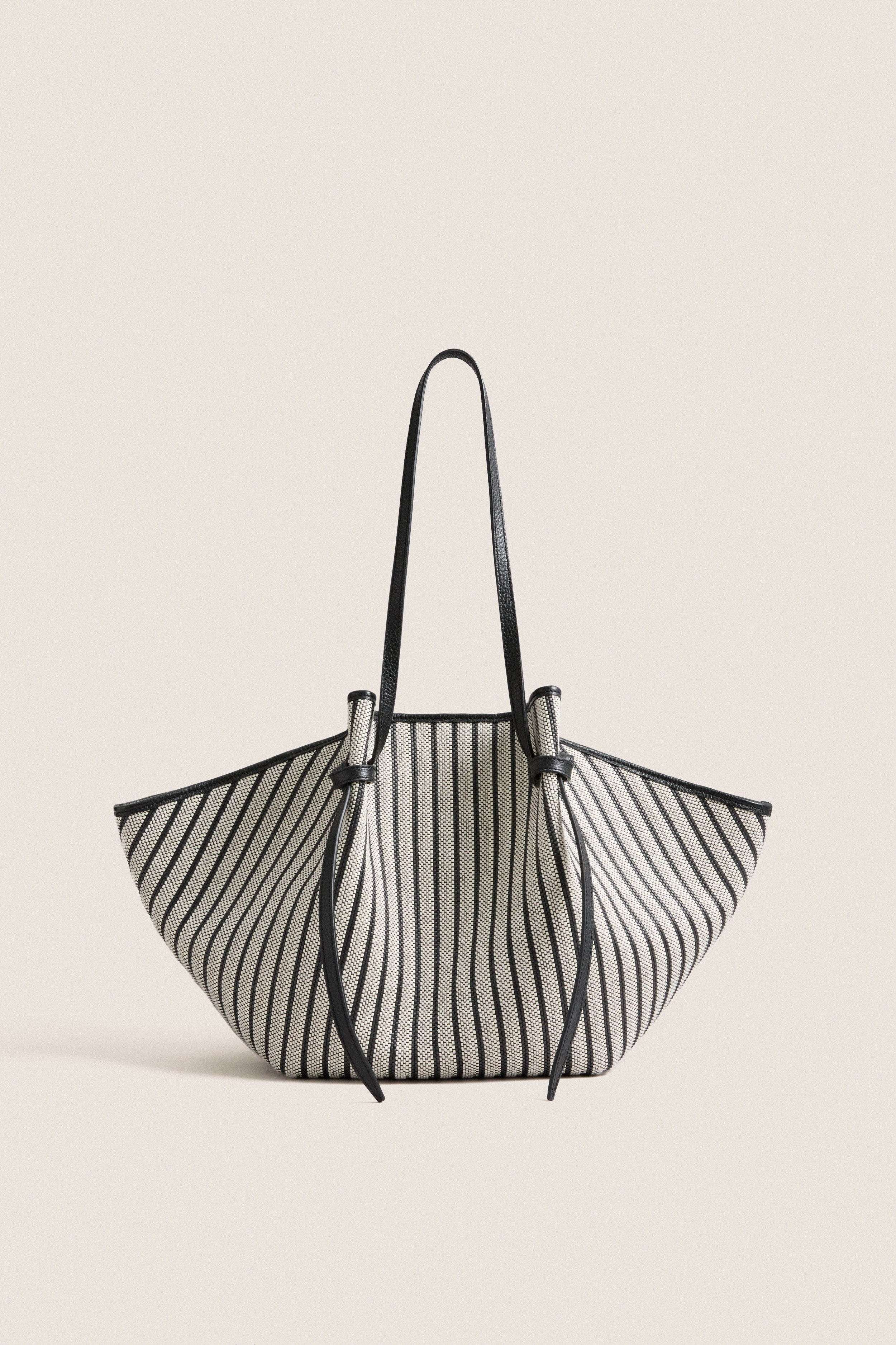 Striped Large Mochi Bag