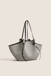 Striped Large Mochi Bag