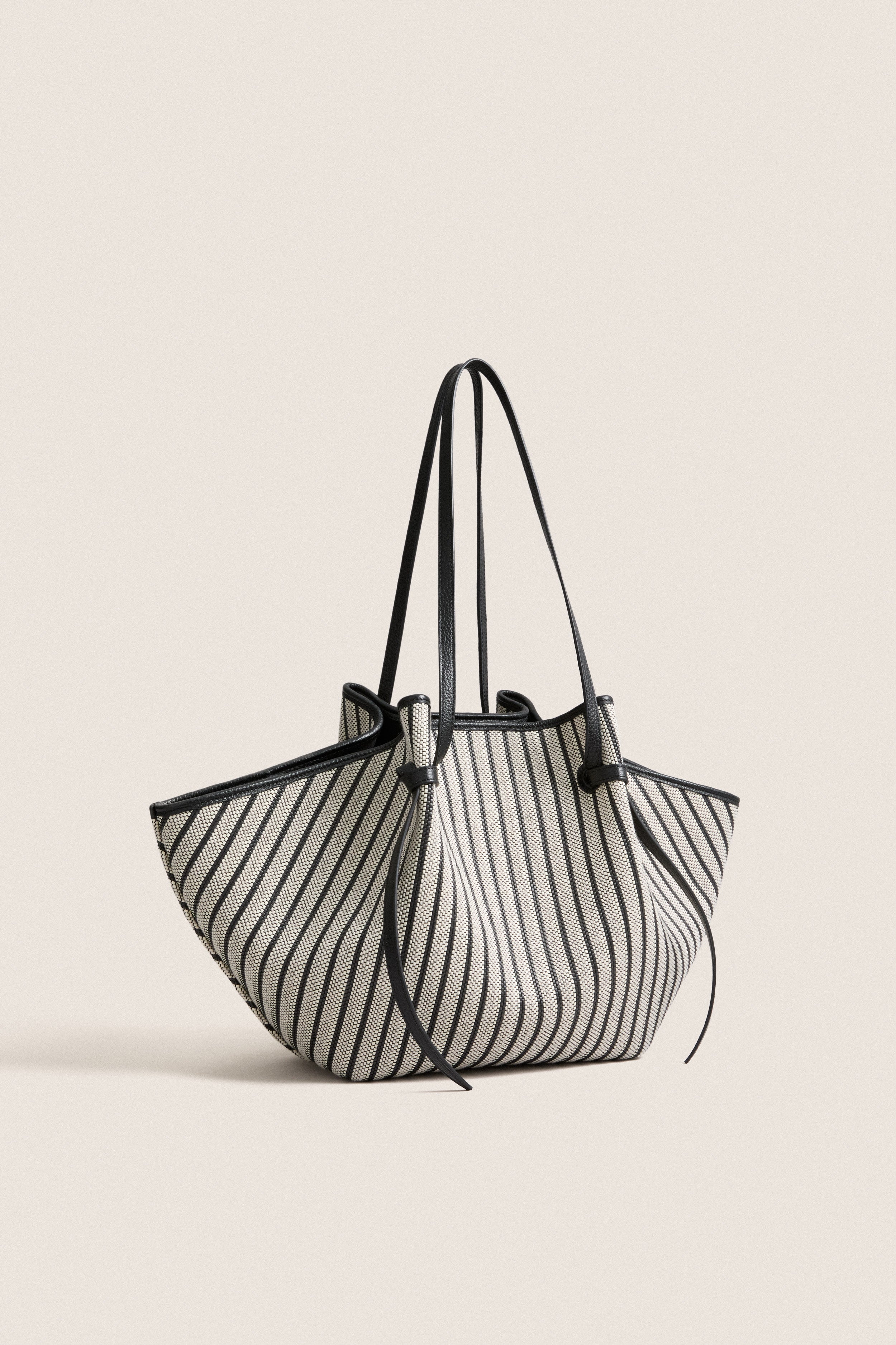 Striped Large Mochi Bag