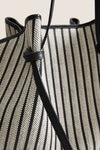 Striped Large Mochi Bag