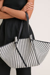 Striped Large Mochi Bag