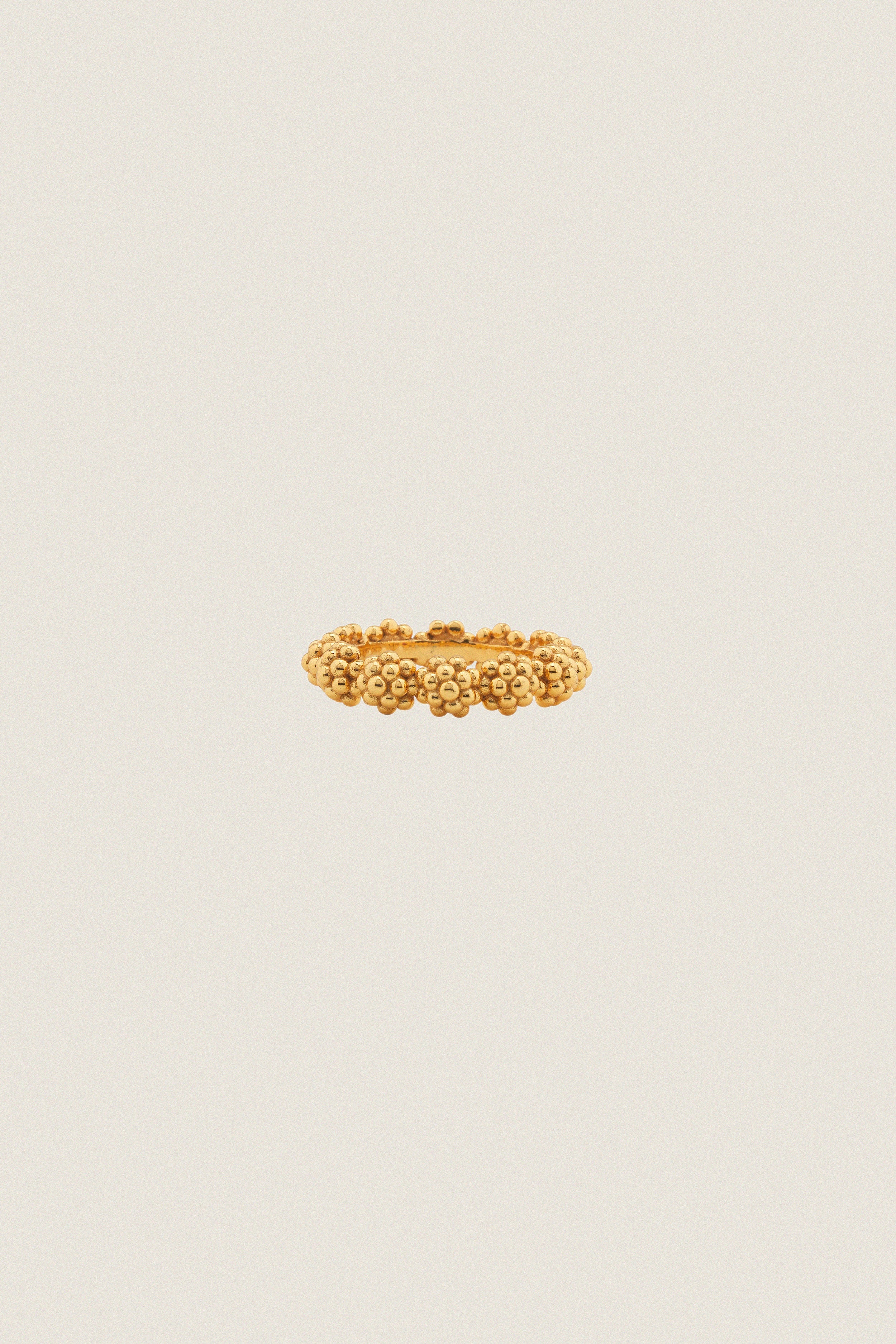 Gold Berry Icon Ring