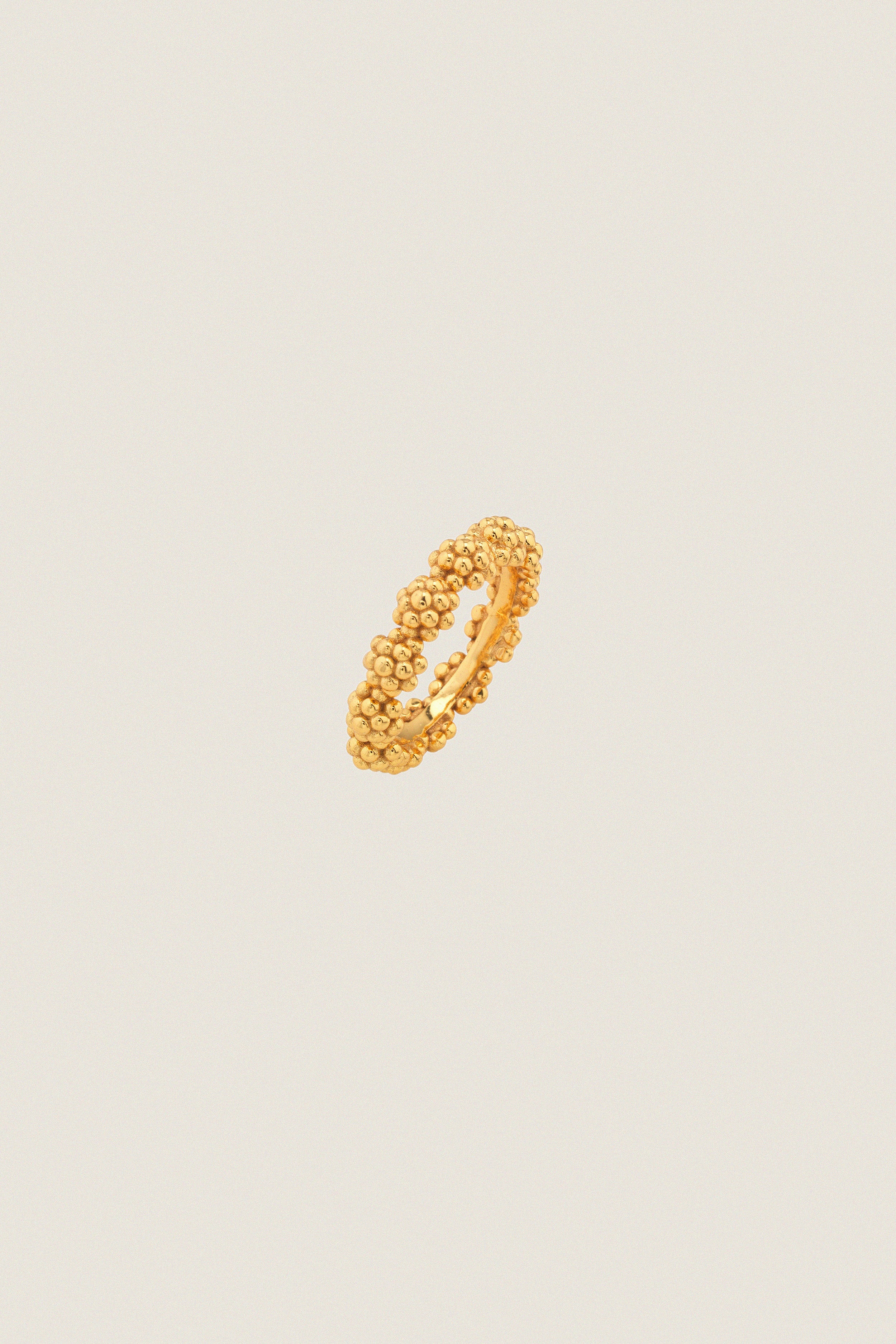 Gold Berry Icon Ring