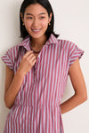 Port Stripe Caterina Shirt Dress