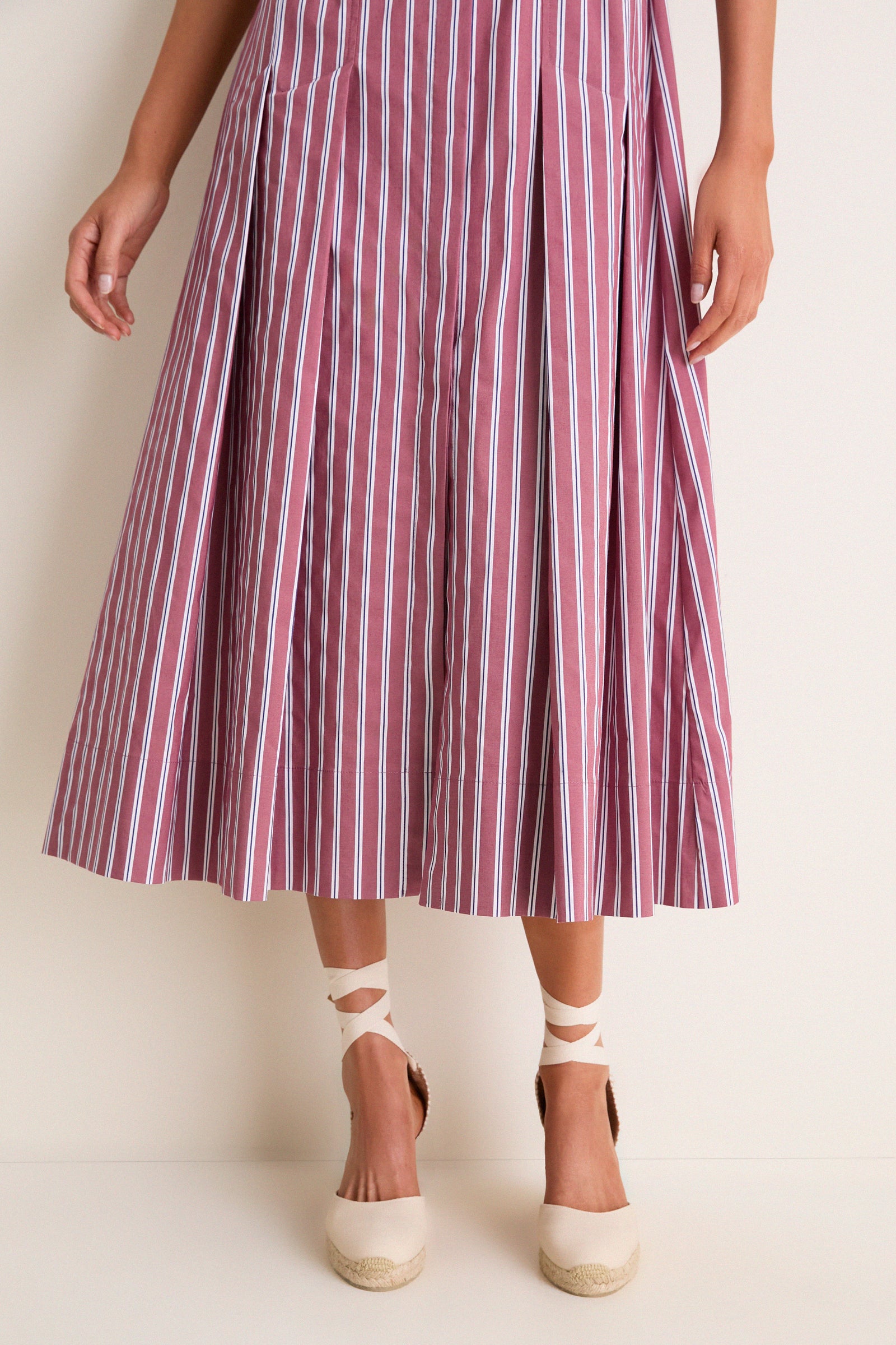 Port Stripe Caterina Shirt Dress