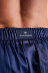 Navy Royal Highnies Boxers (Set of 2) feature a classic design with a high-end satin finish and a crown-branded label, offering effortless comfort and fun luxury.