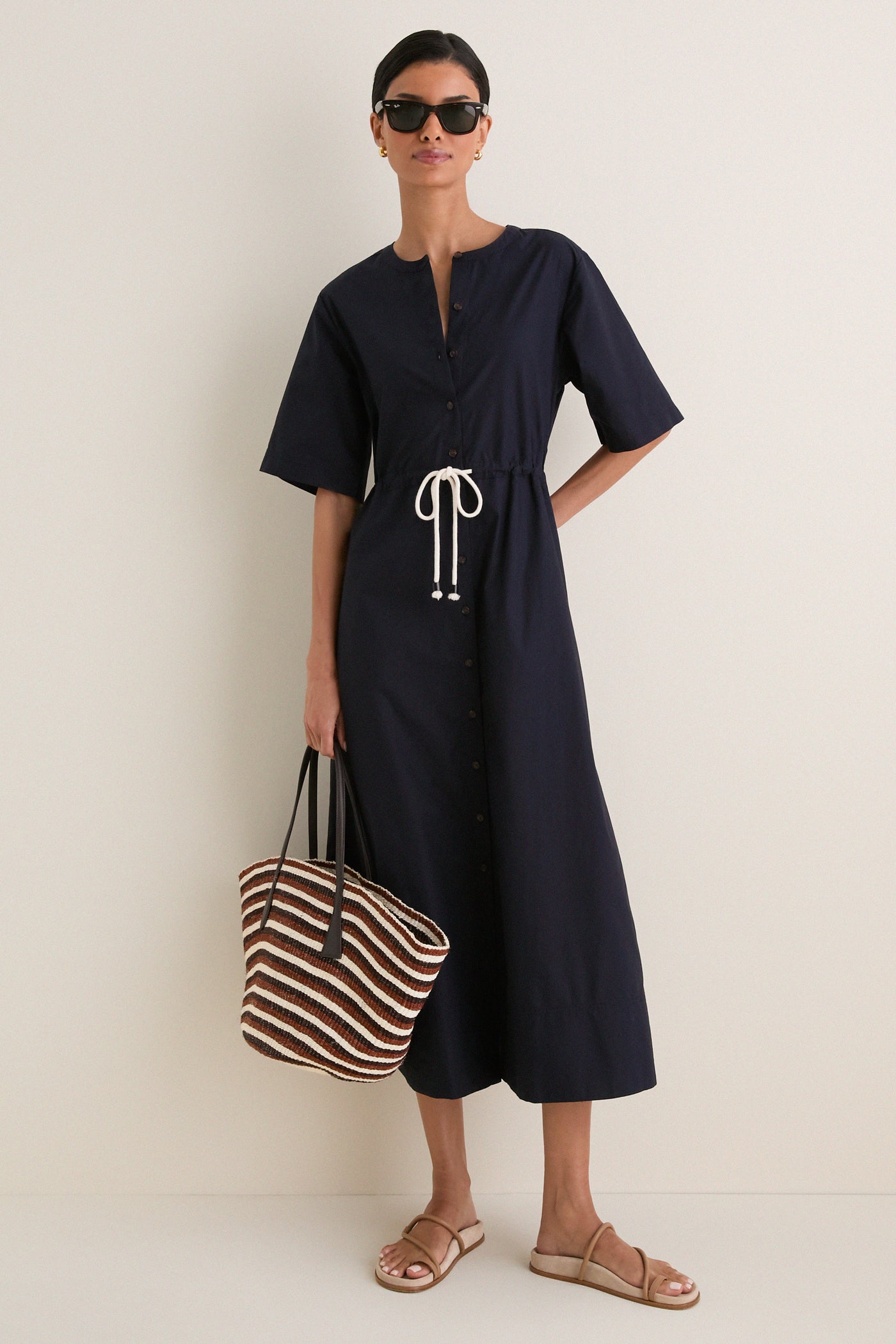 Navy Hastings Dress