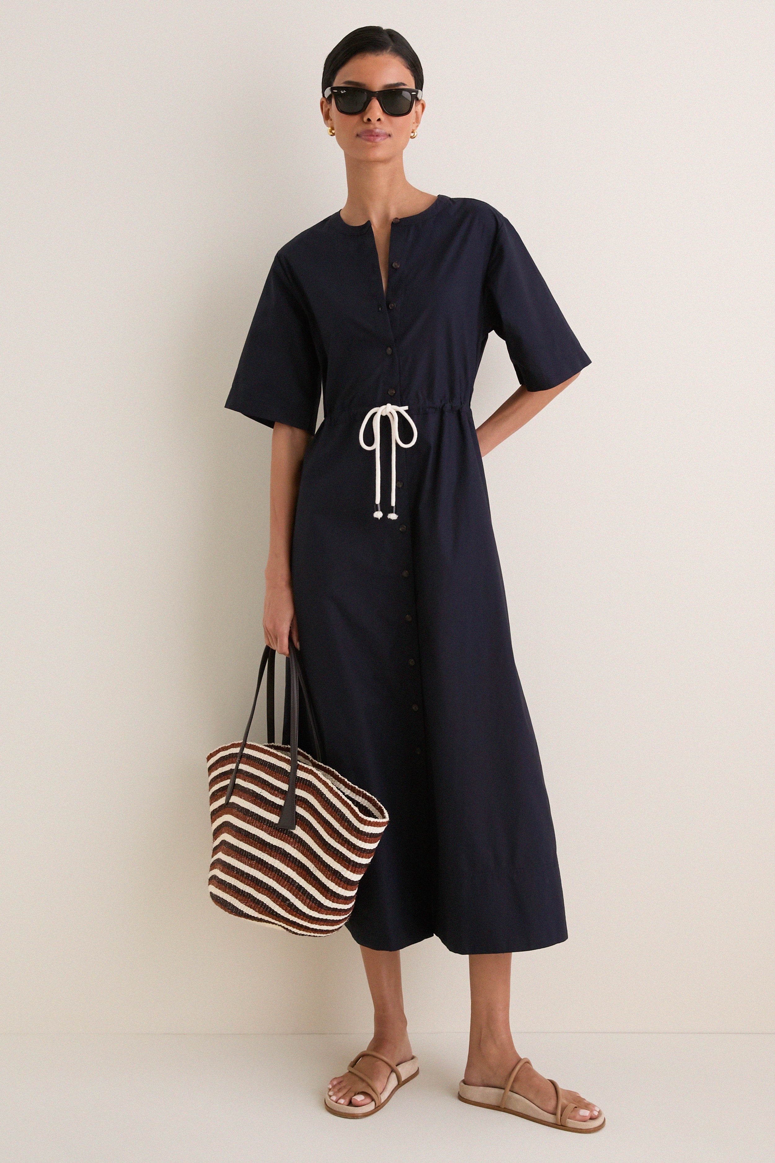 Navy Hastings Dress