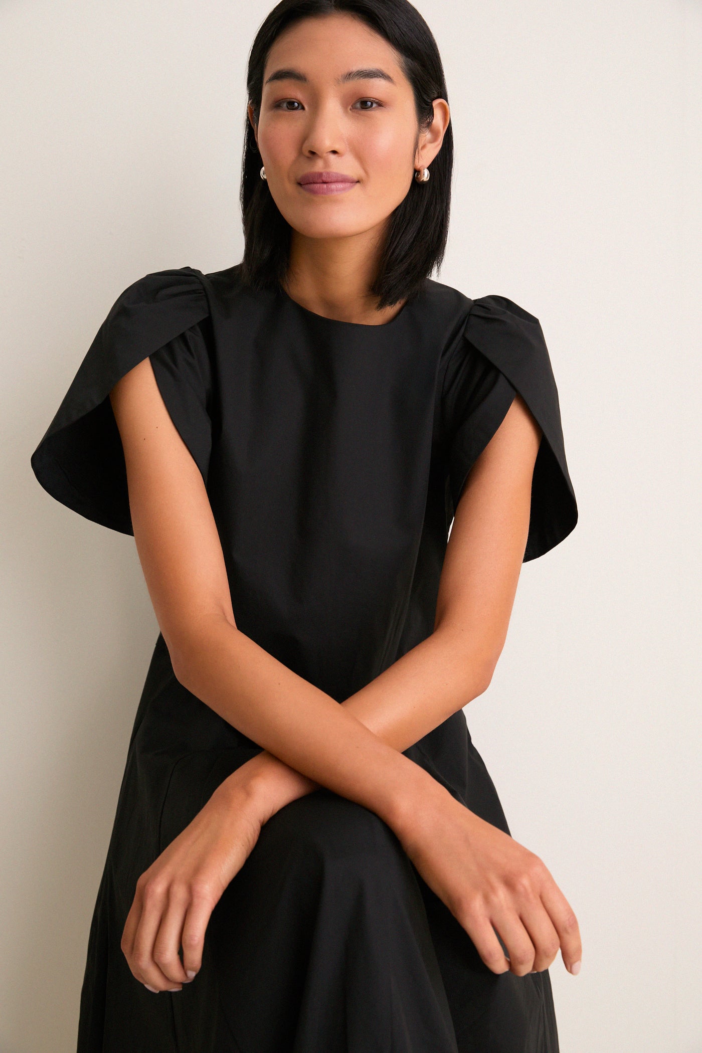 pomander place black dress Pomander Place Black Emmy Maxi Dress Black / XXS