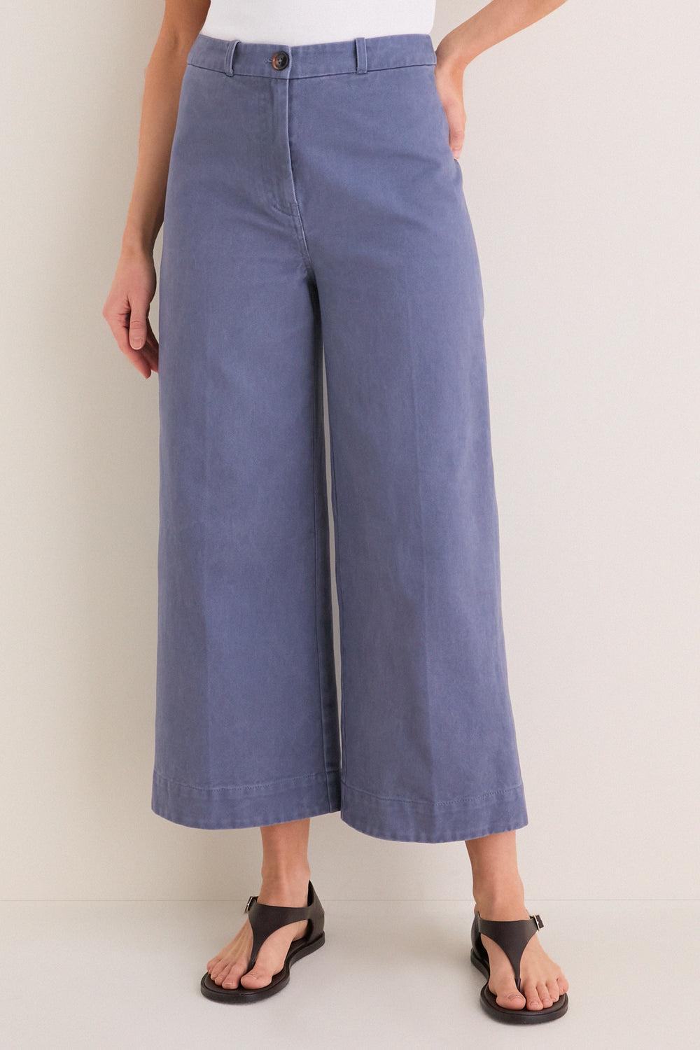 Indigo Twill Florence Pants