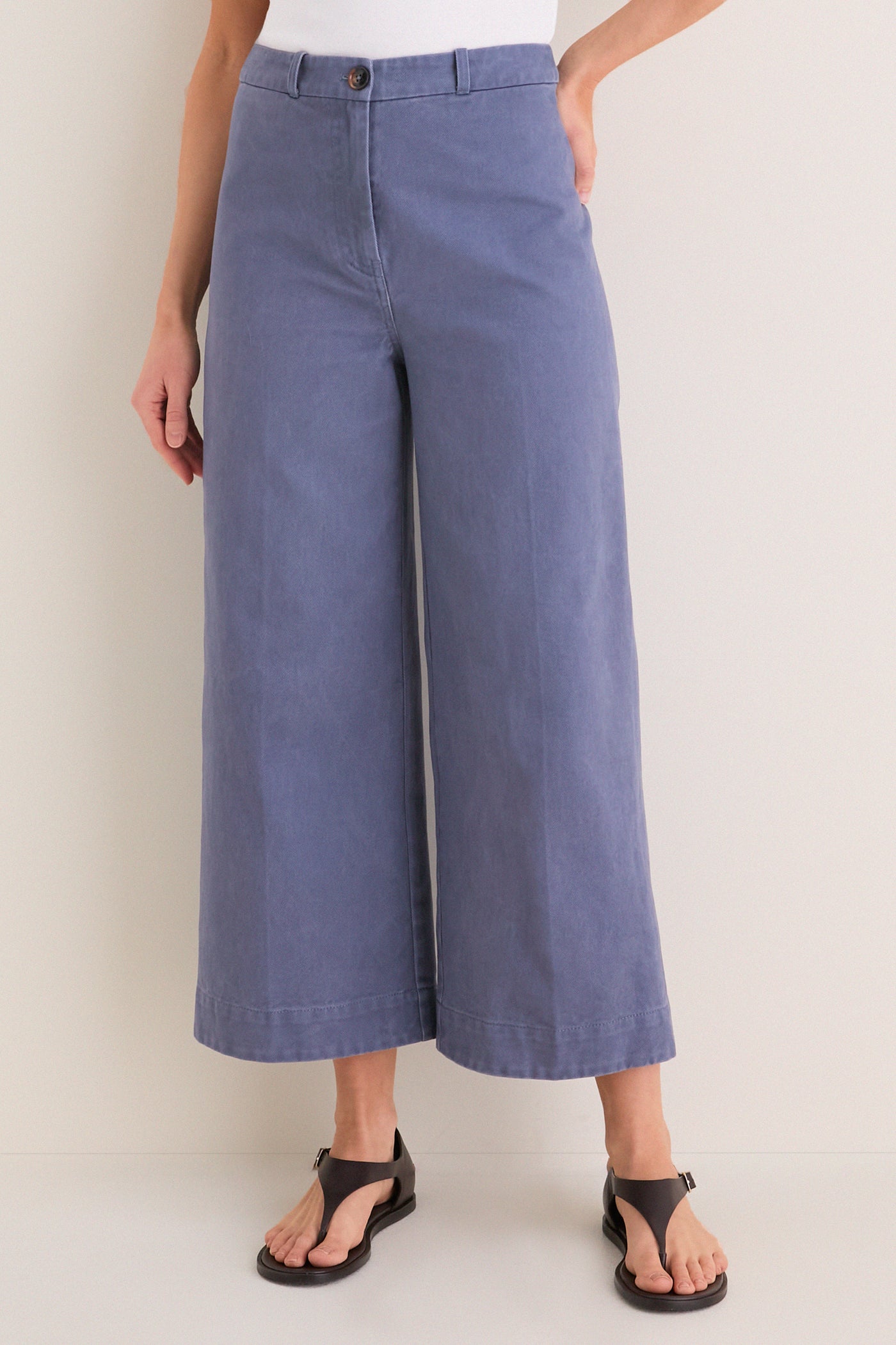 Indigo Twill Florence Pants