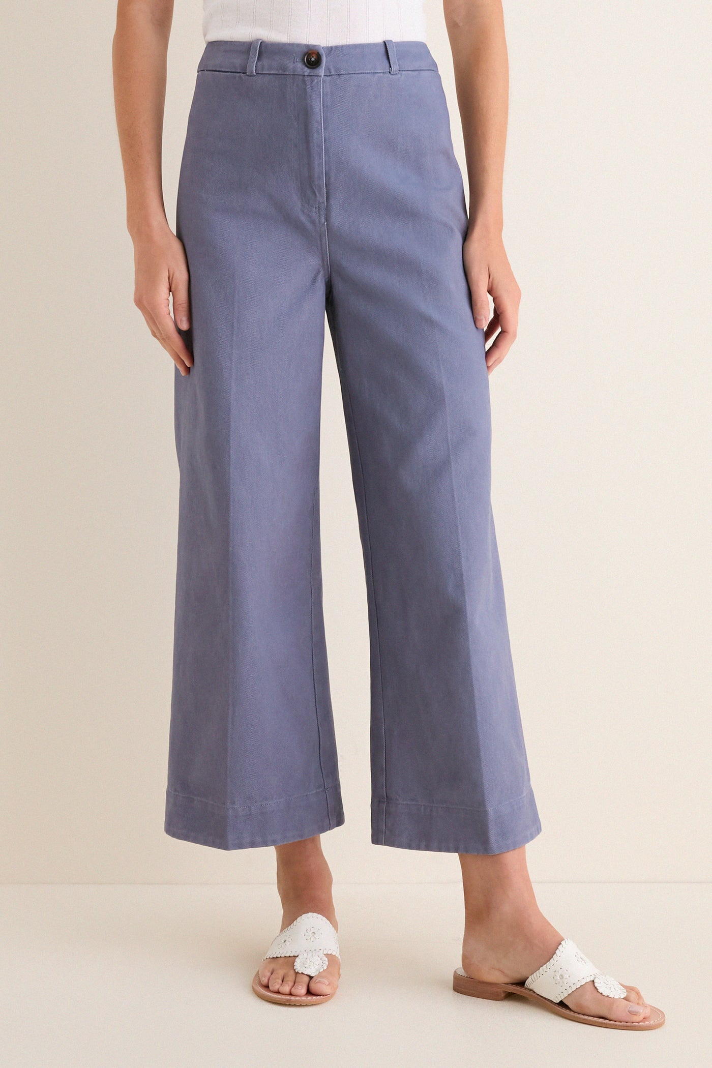 Indigo Twill Florence Pants