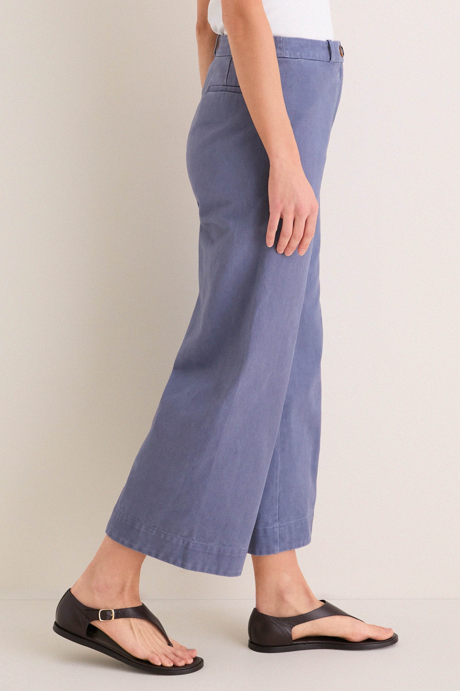 Indigo Twill Florence Pants