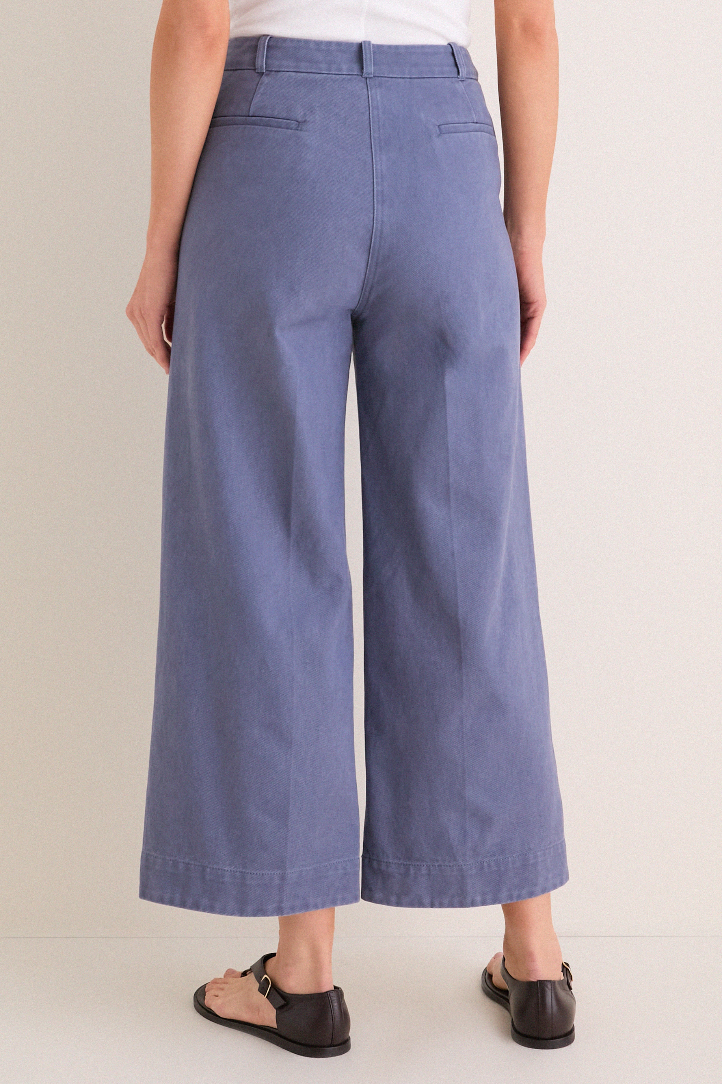 Indigo Twill Florence Pants