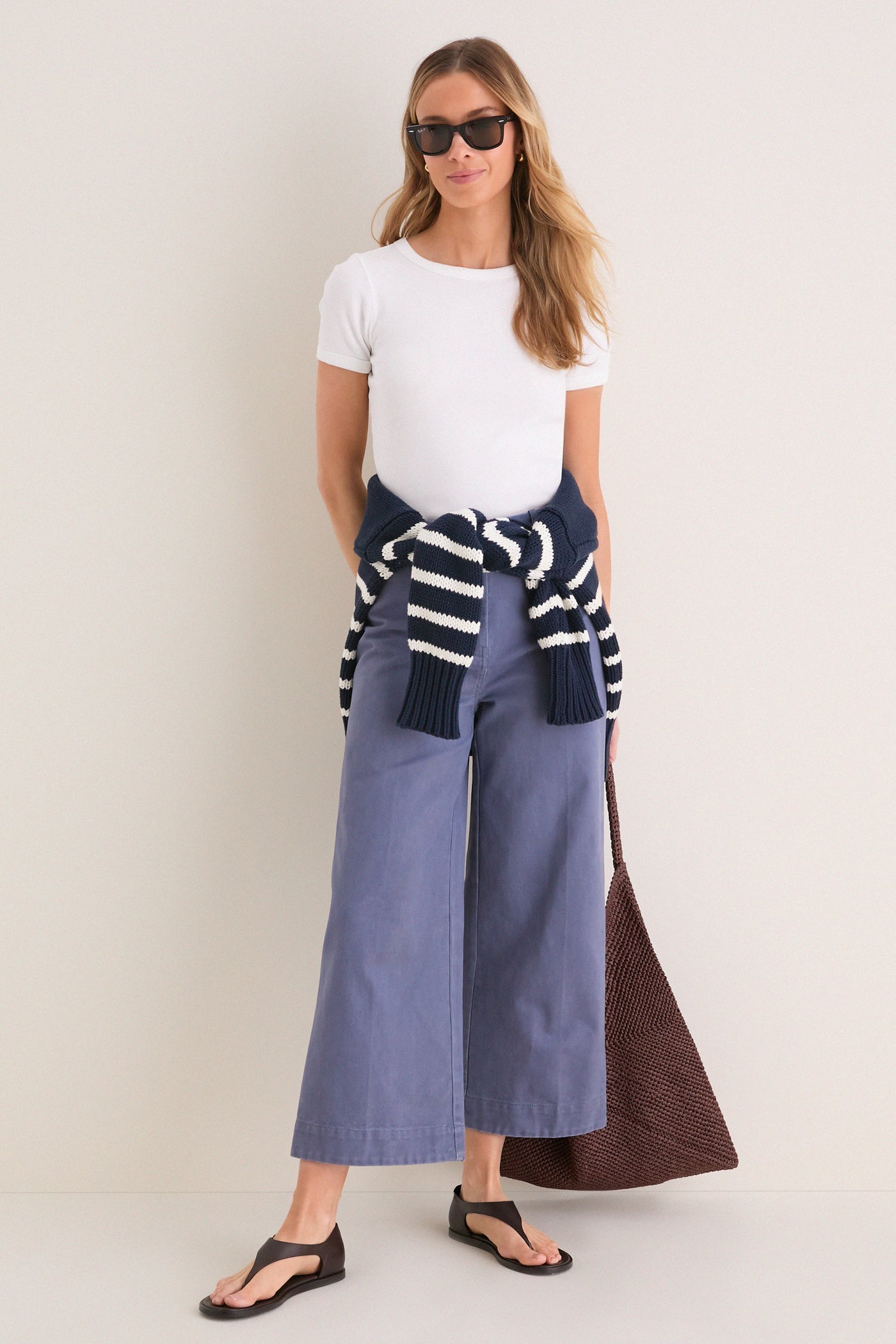 Indigo Twill Florence Pants