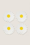 Daisy Rounds Cocktail Napkins (Set of 4)