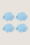 Fish Cocktail Napkins (Set of 4)