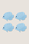 Fish Cocktail Napkins (Set of 4)
