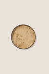 Burled Wood Pattern Round Tray (Set of 3) with a classic, handcrafted design and effortless style, perfect for showcasing collectibles in a high-end, fun home setting.