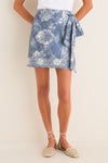 Provence Hills Payton Wrap Mini Skirt
