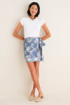 Provence Hills Payton Wrap Mini Skirt