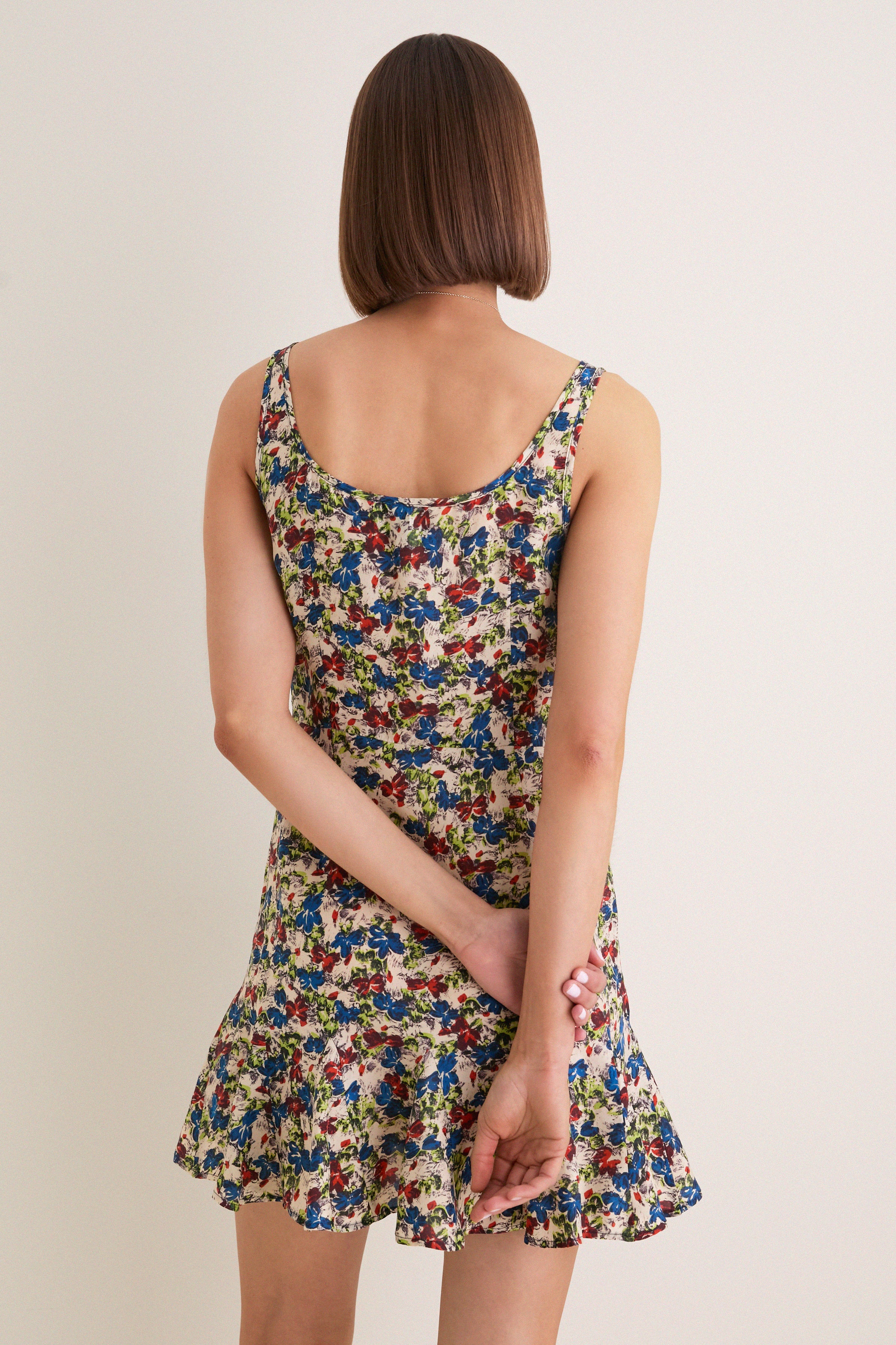 Ditsy Meadow Lyon Mini Dress