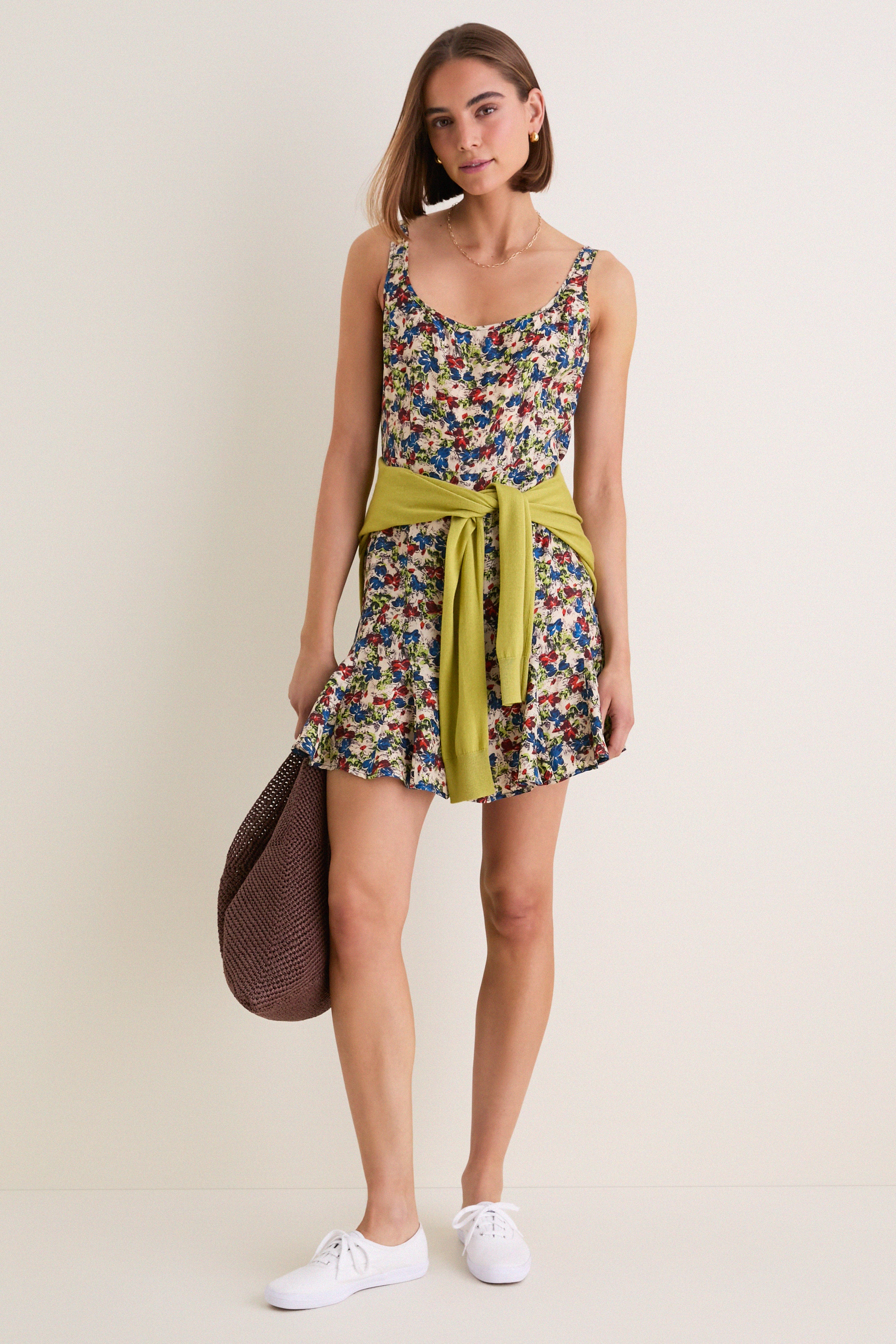 Ditsy Meadow Lyon Mini Dress