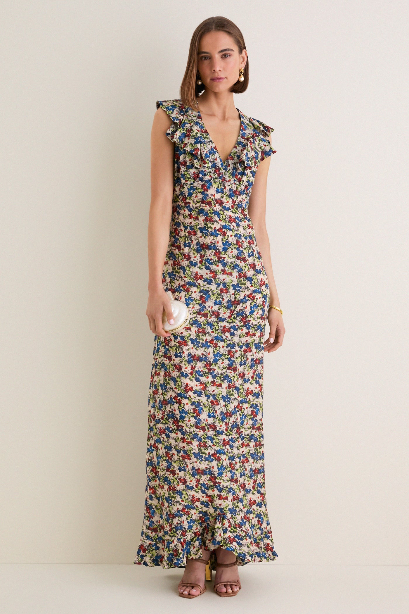 Tuckernuck Ditsy Meadow Clemence Maxi Dress Ditsy Meadow / 6 Tuckernuck Ditsy Meadow Clemence Maxi Dress Ditsy Meadow / 6