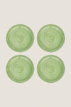 Seagrass Berry and Thread Melamine Dinner Plate (Set of 4)