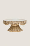 Whitewash Provence Rattan Cake Stand