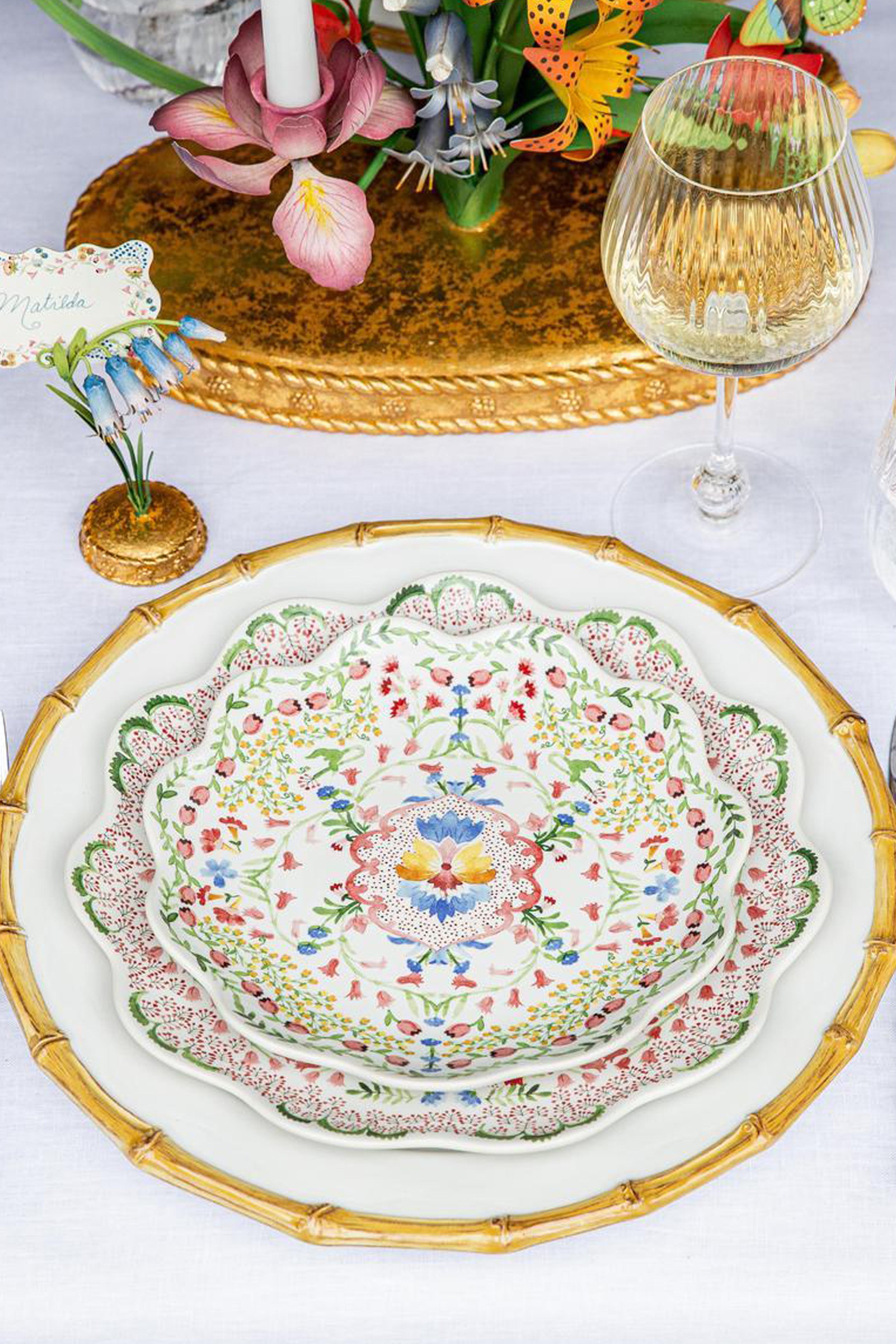 Sofia Salad Plate