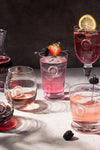 Berry and Thread Highball Glass