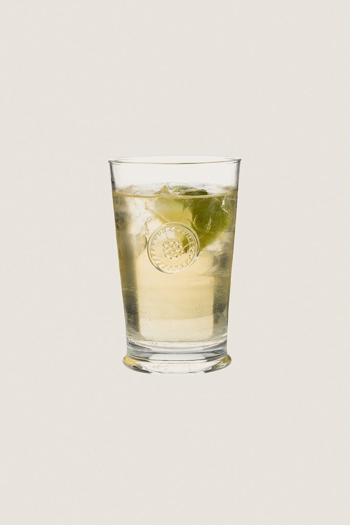 Berry and Thread Highball Glass