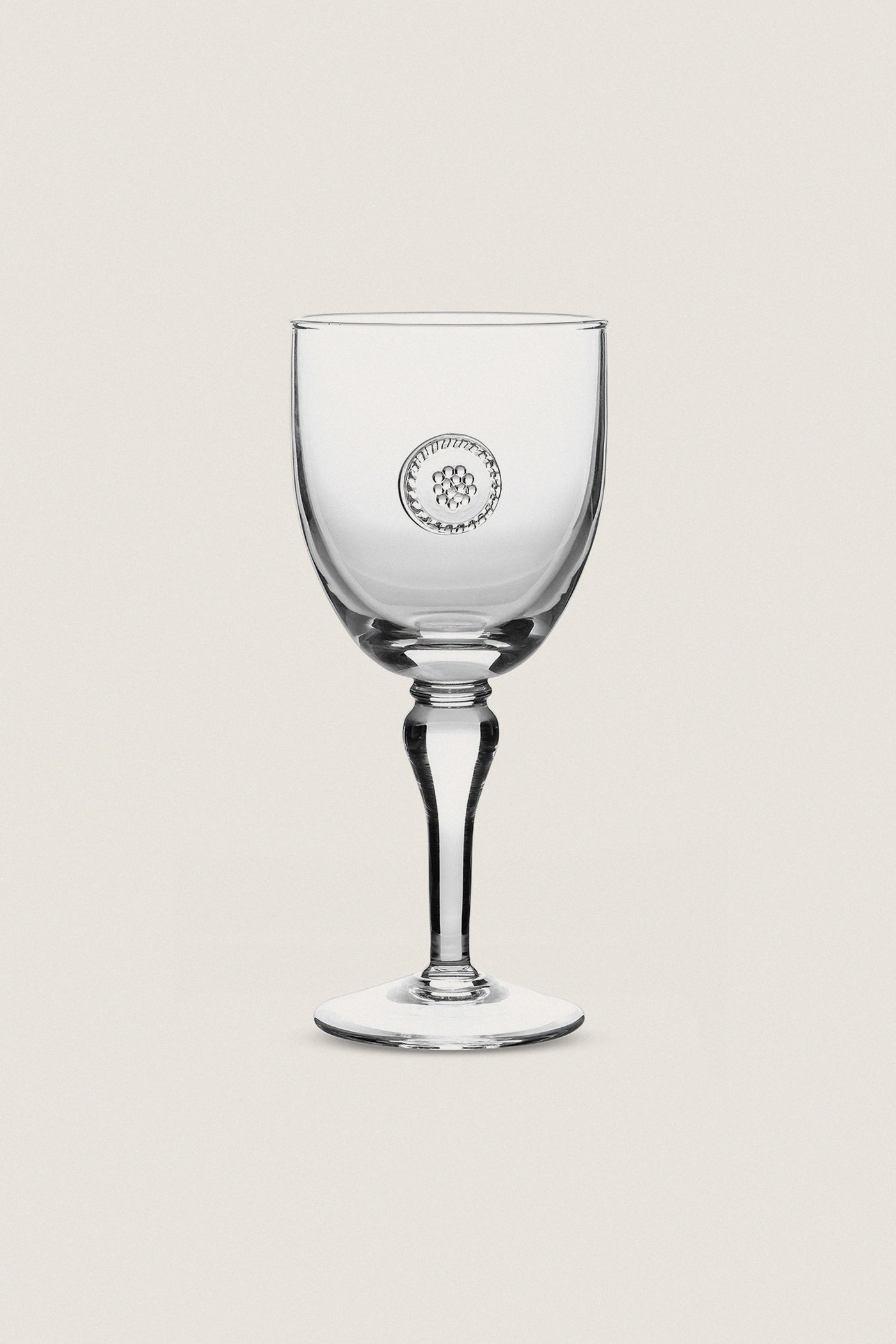 Berry and Thread Wine Glass