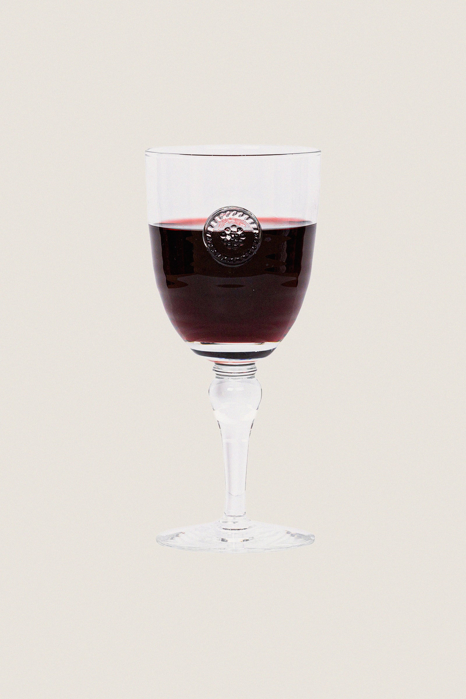 Berry and Thread Wine Glass