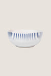 Delft Blue Sitio Stripe Cereal/Ice Cream Bowl