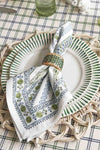 Basil Sitio Stripe Dinner Plate