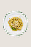 Basil Sitio Stripe Dinner Plate
