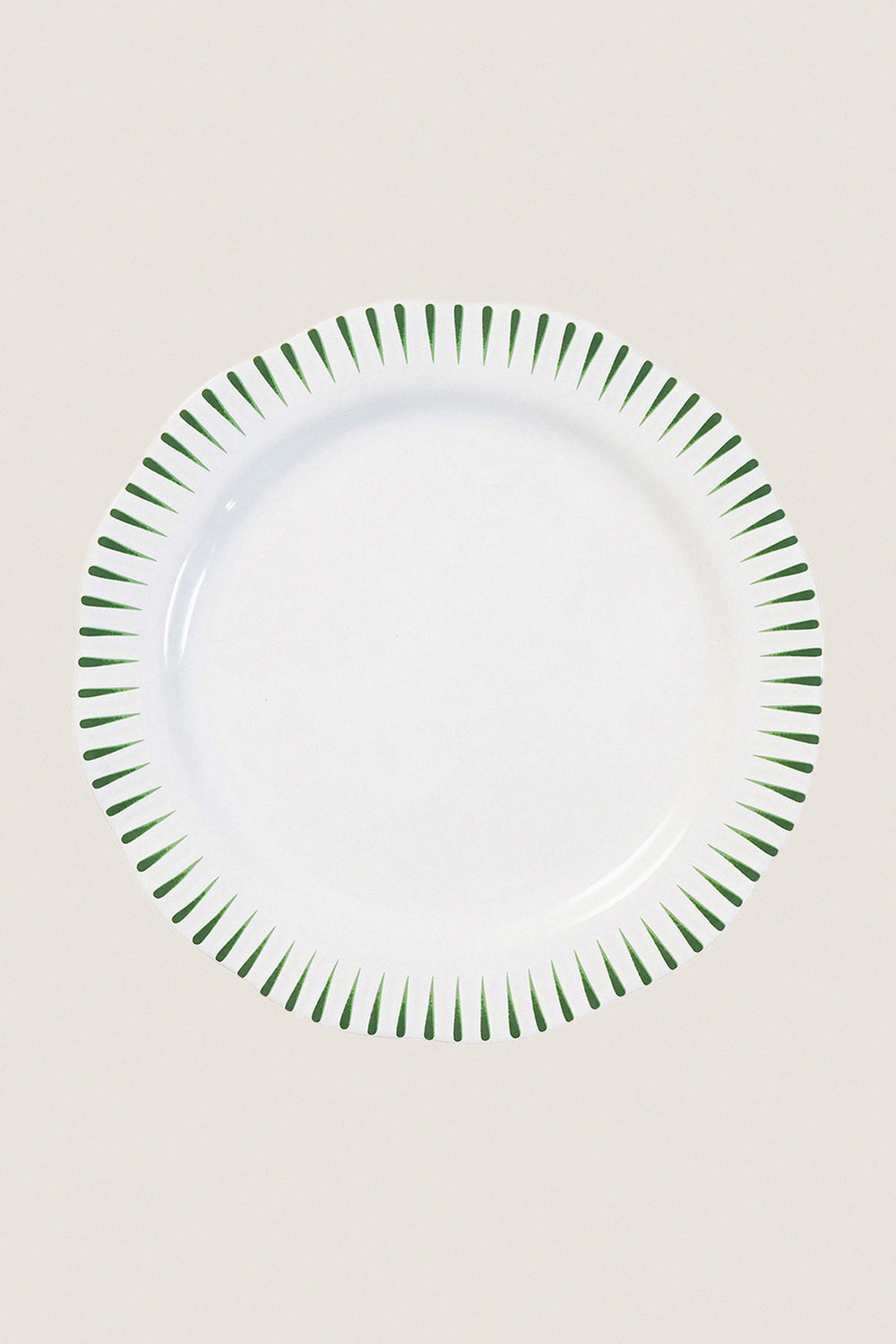 Basil Sitio Stripe Dinner Plate