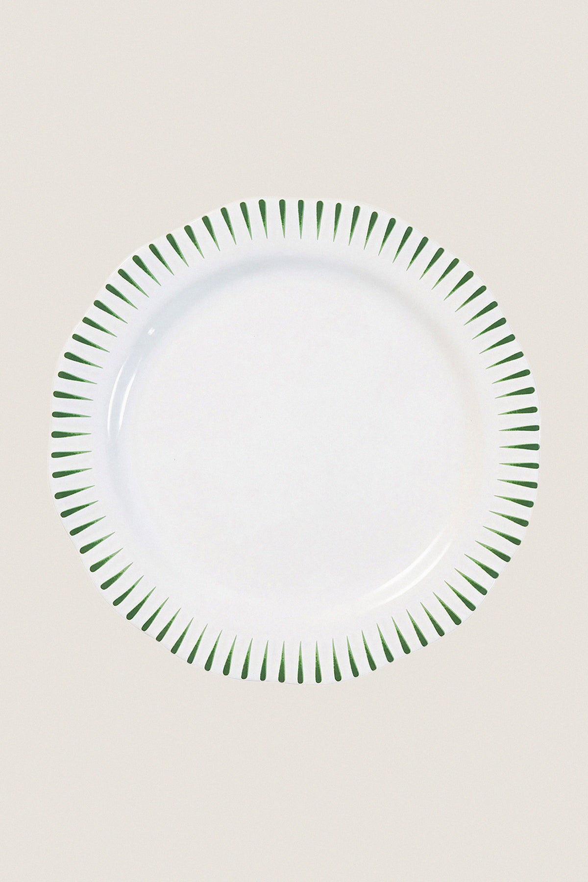 Basil Sitio Stripe Dinner Plate