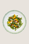 Basil Sitio Stripe Salad Plate
