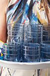 Blue Isabella Acrylic Large Tumbler Set of 4