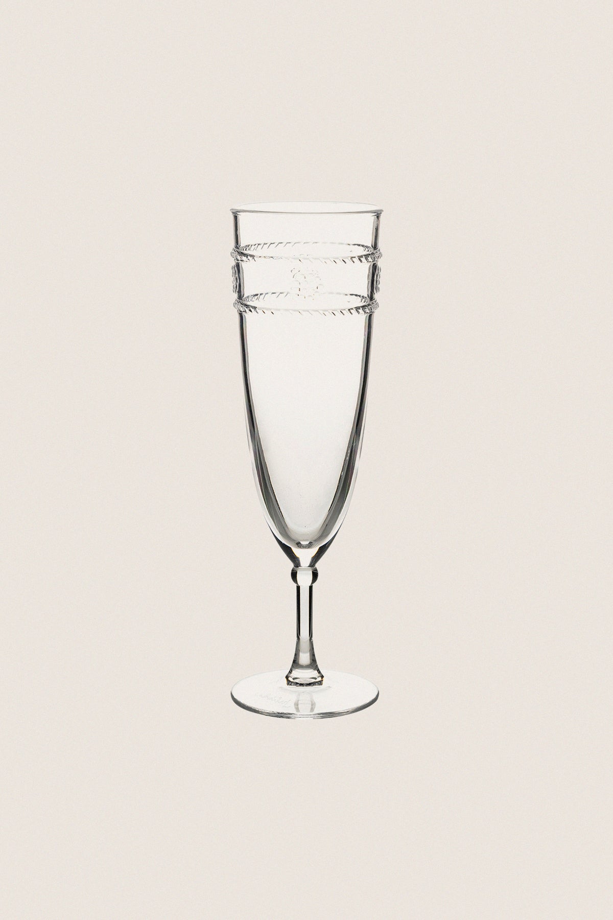 Isabella Acrylic Flute Set of 4