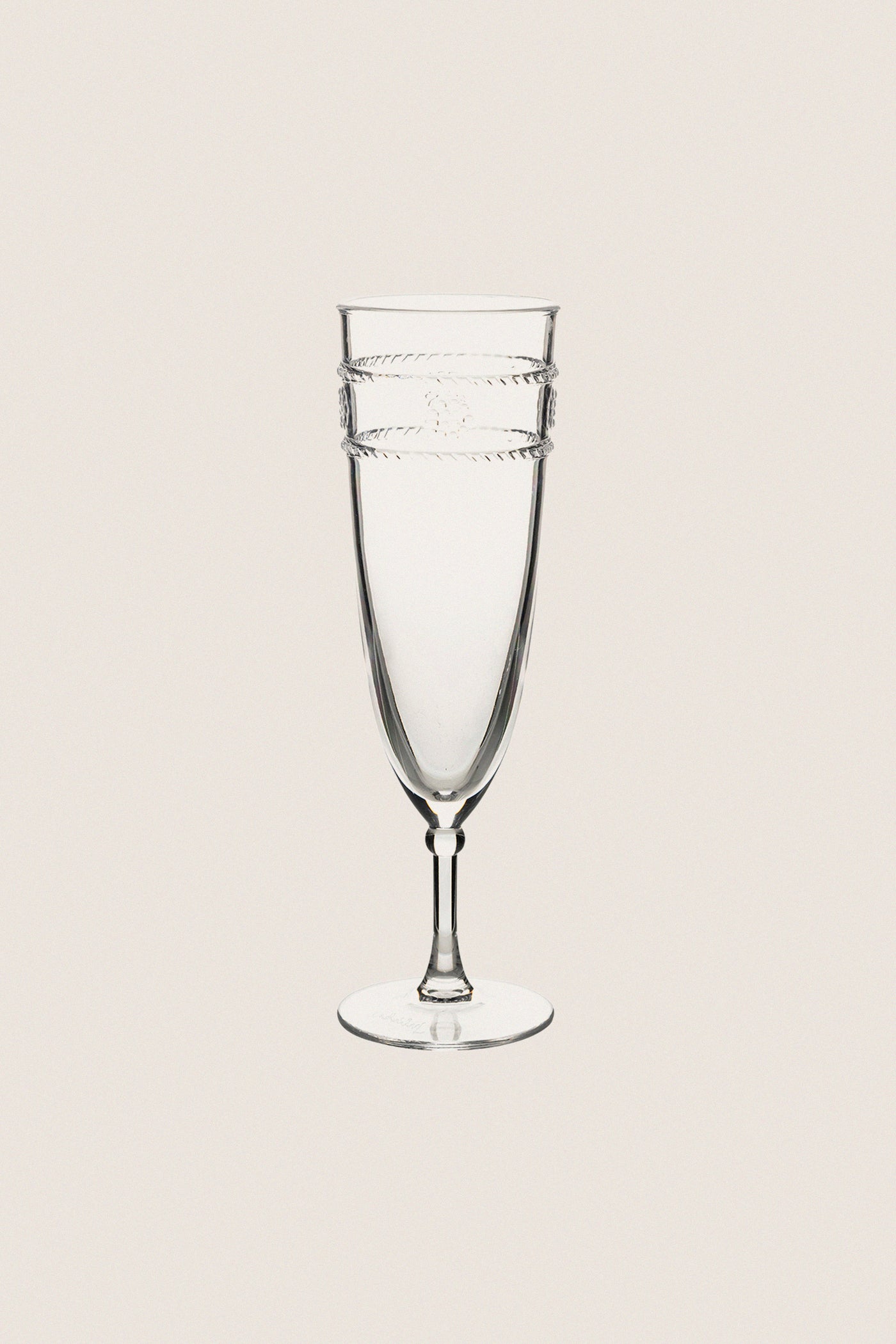 Isabella Acrylic Flute Set of 4