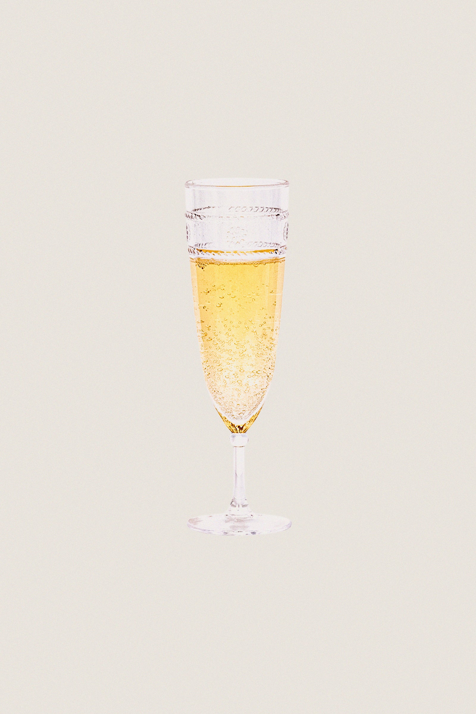 Isabella Acrylic Flute Set of 4